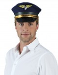 Pilotenmütze Uniform Mütze Karneval Fasching Pilot